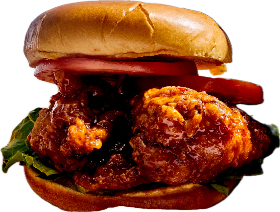 Spicy chicken sandwich